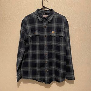 Carhartt Men's Original Fit Flannel Long-Sleeve Shirt Size M